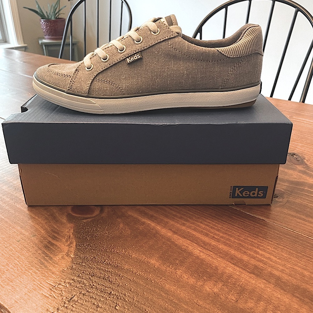 Keds Center III Chambray Grey 7.5